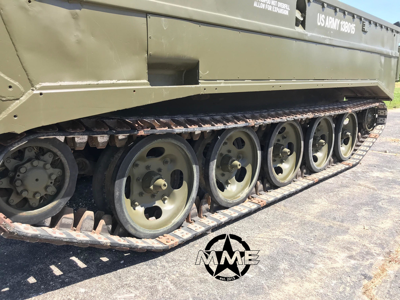 M116 Husky Tracked Amphibious 1 1/2 Ton Cargo Carrier