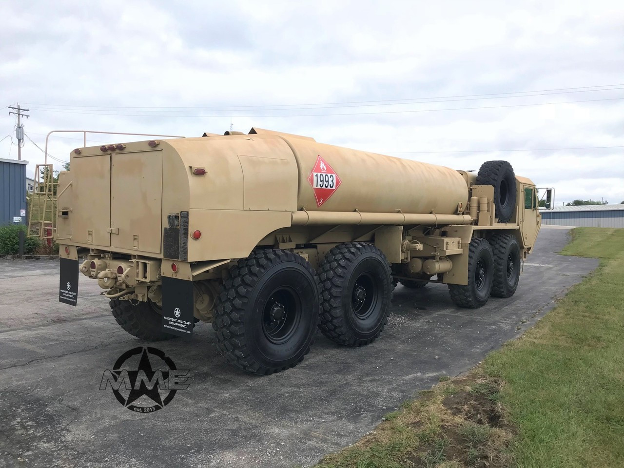 Army Fuel Tanker 6 1983 Oshkosh M978 Hemtt Fuel Tanker Truck 8x8 Midwest Military Equipment