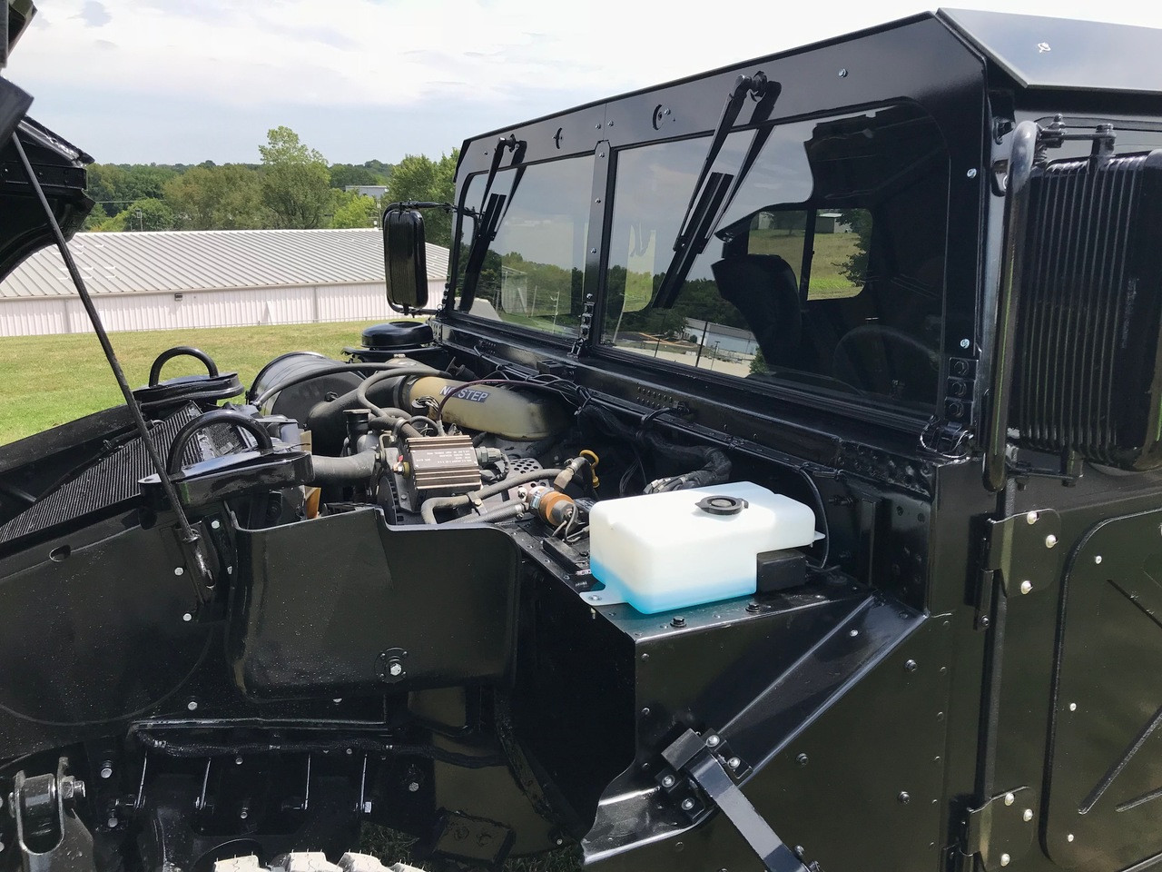 Military Humvee Interior