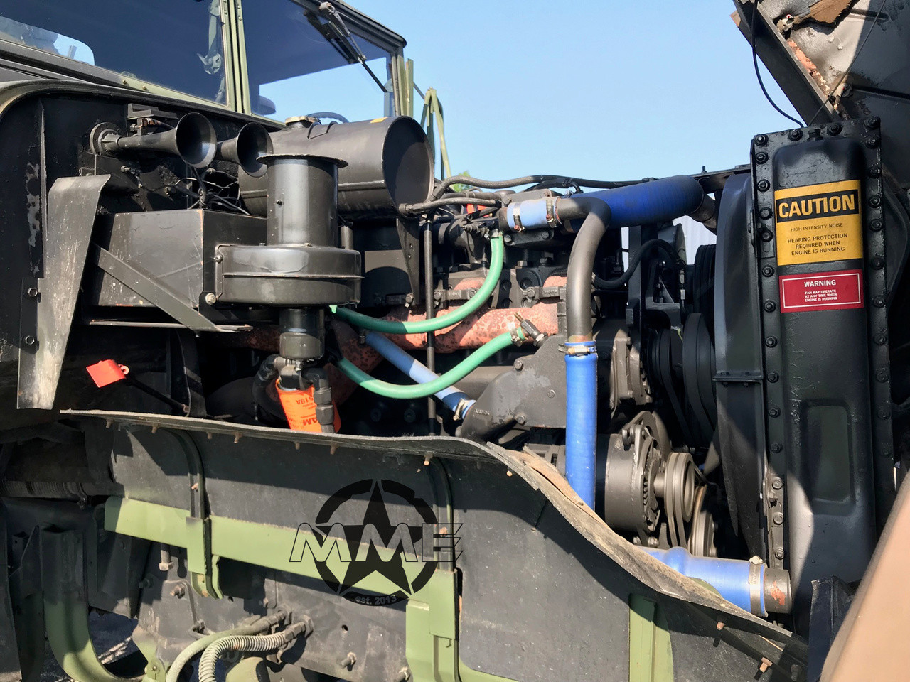 2005 Rebuild M929 Am General Military 6x6 Dump Truck