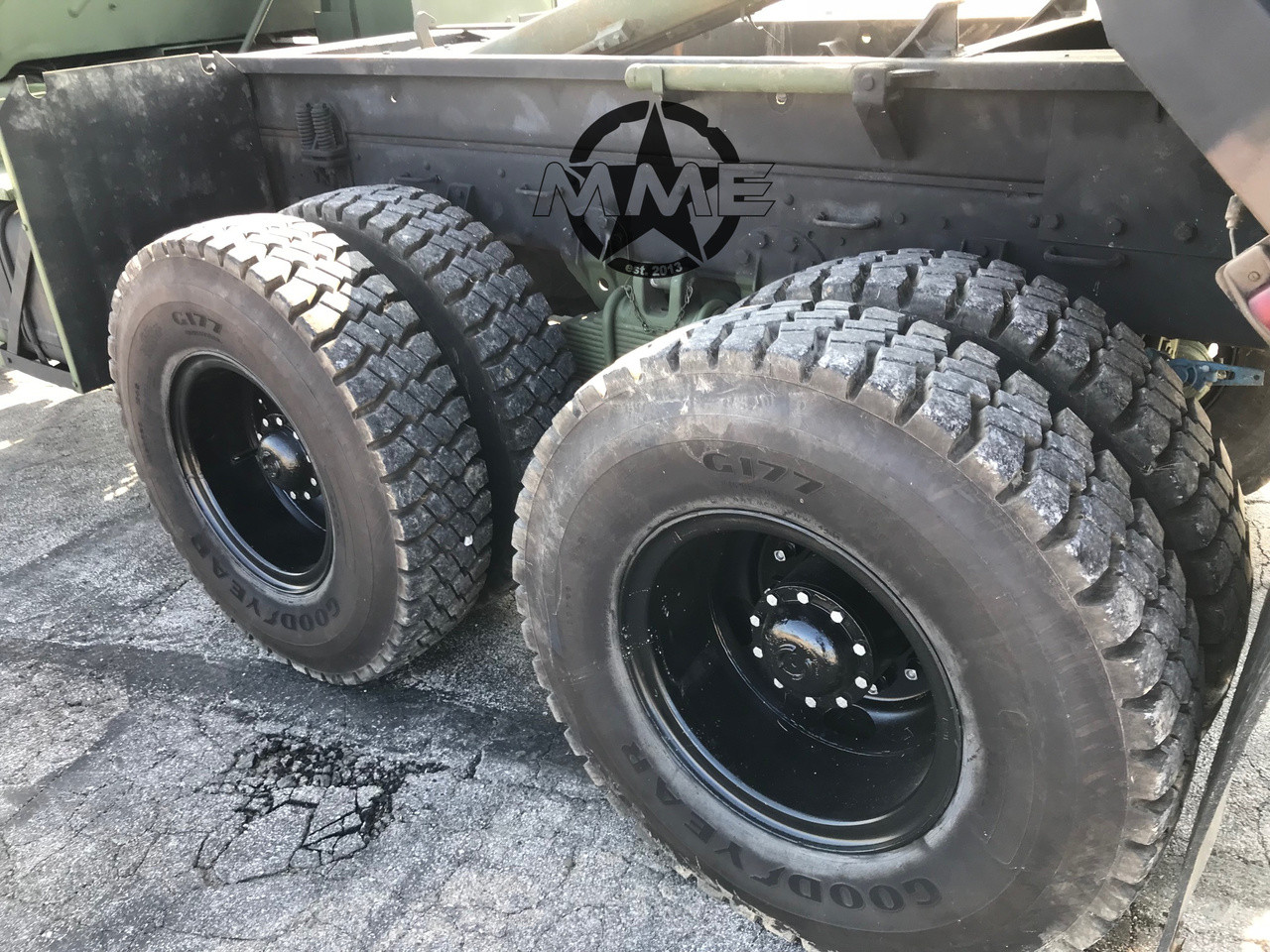 2005 Rebuild M929 Am General Military 6x6 Dump Truck