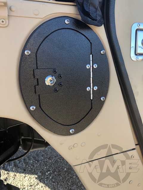Locking Fuel Door For HMMWV/ Humvee/ H1/ Hummer