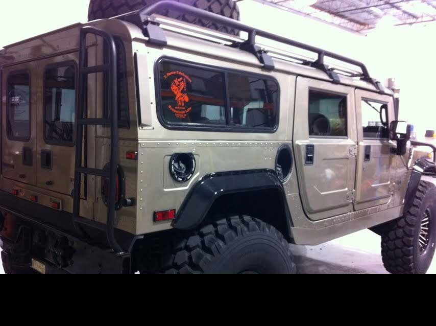 (6 Piece Set) GT / Cepek Hummer Fender Flares