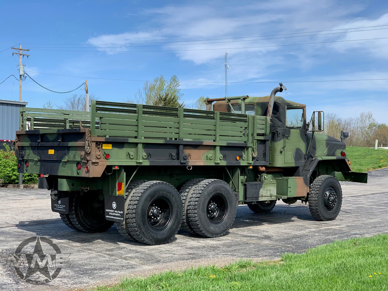 1983 Am General M925 5 TON MILITARY 6 X 6 Cargo TRUCK With Winch