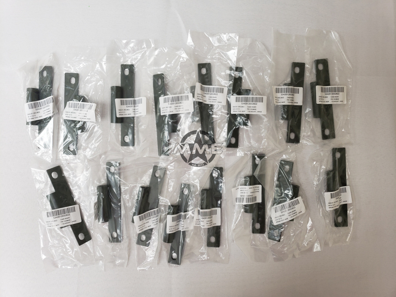 HUMVEE HALF HINGE 12338650 SET OF 16