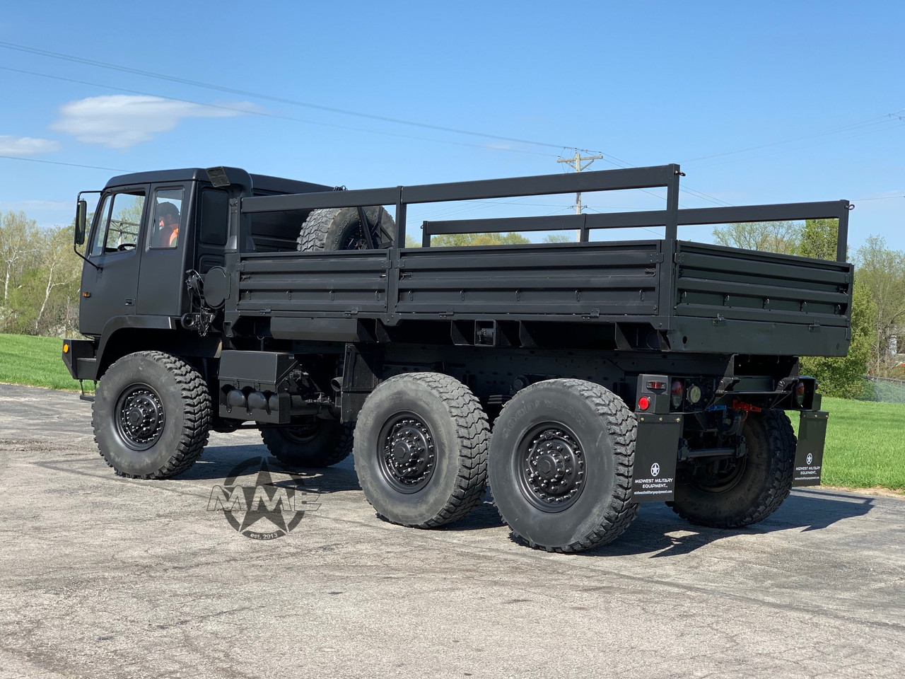 1996 Stewart & Stevenson M1083 MTV 6x6 Cargo Dump Truck