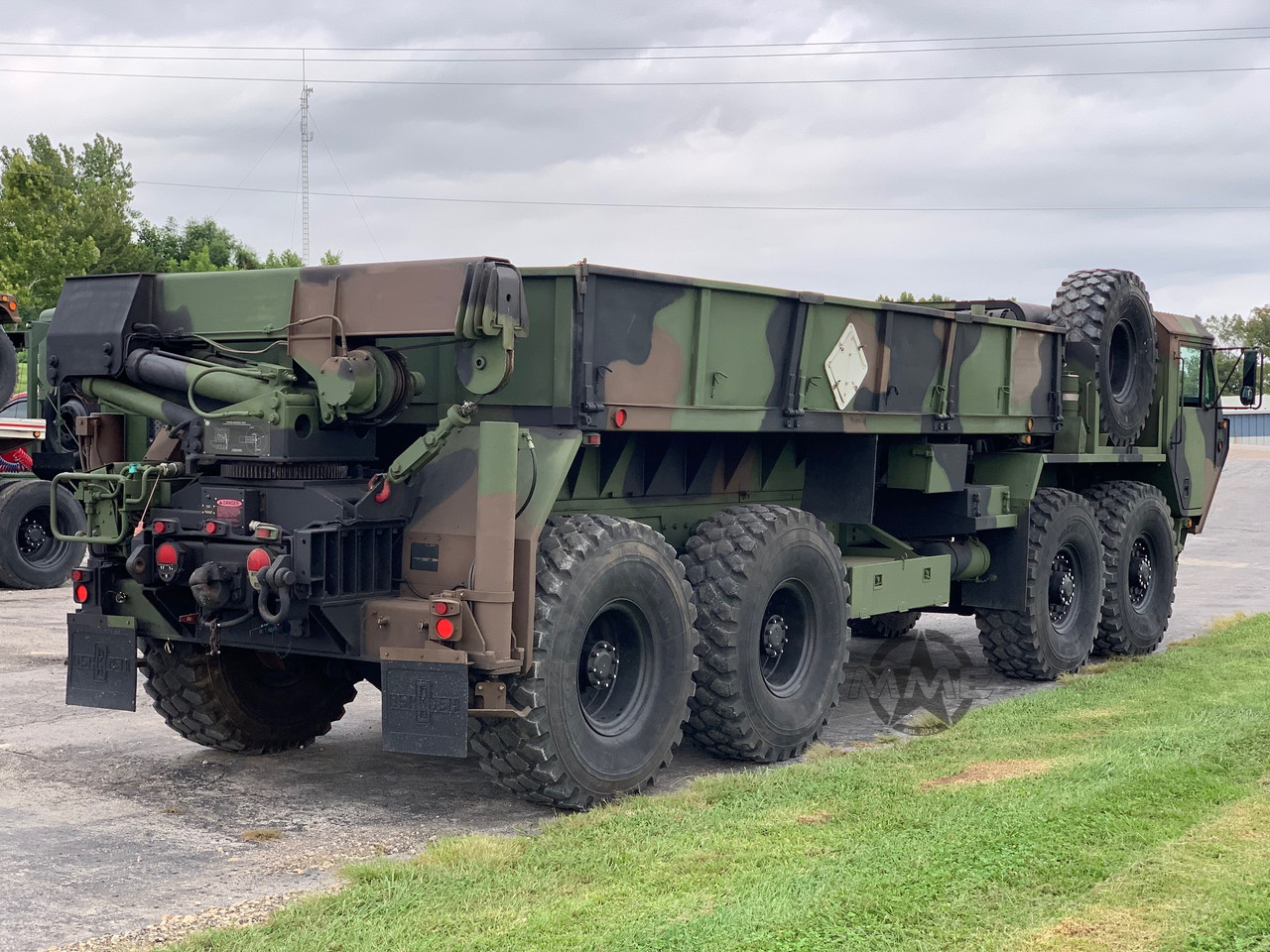 2005 Rebuild M977 Oshkosh HEMTT 8X8 Truck With Material Handling Crane