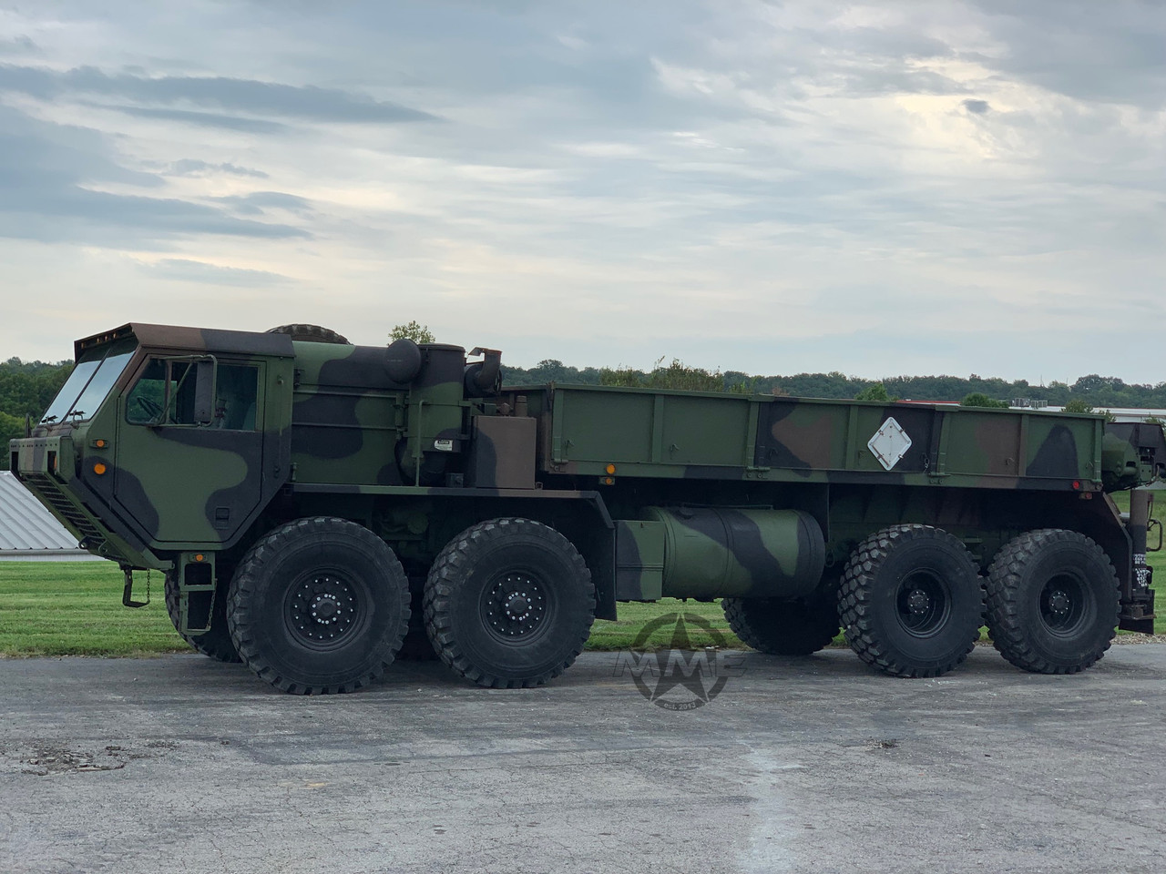 2005 Rebuild M977 Oshkosh HEMTT 8X8 Truck With Material Handling Crane