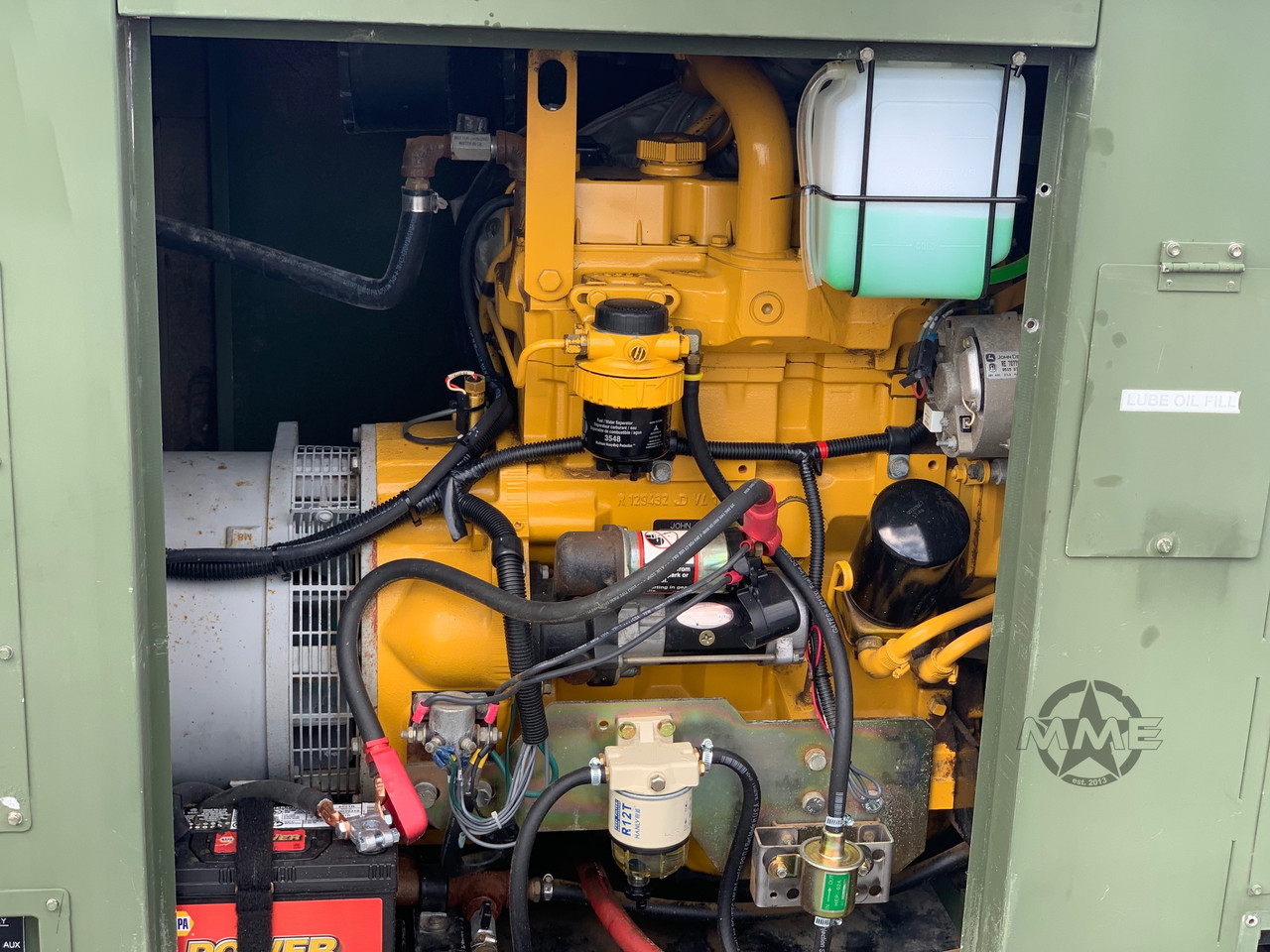 35kw HDT POWER SYSTEMS TACTICAL DIESEL GENERATOR / JOHN DEERE 3 CLY TURBO