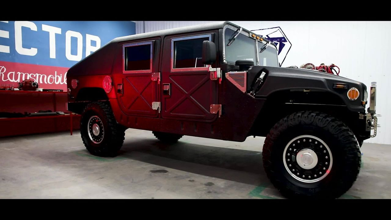Fiberglass Slant Back Roof Kit For Humvee Hummer Hmmwv