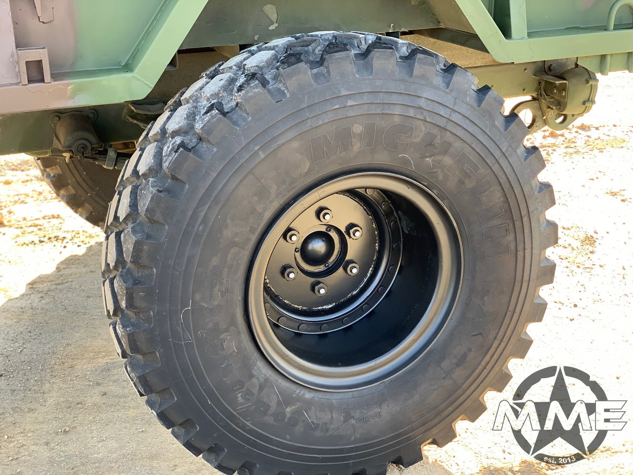 1993 M105a2 Cargo Trailer 1 1/2 Ton With 14.00R20 Super Singles