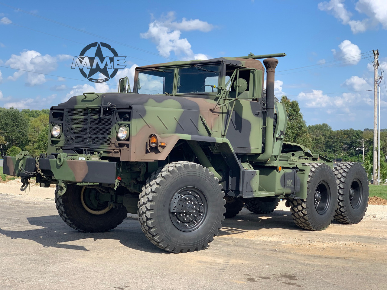 1990 BMY M932a2 Military 6x6 Semi 20,000LB winch 5 ton