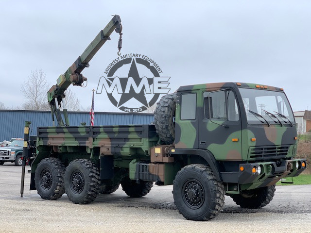 2004 STEWART & STEVENSON M1084A1 6X6 5 TON CARGO TRUCK WITH REAR