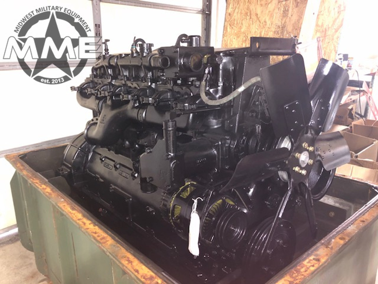 Complete Cummins NHC 250 855ci Diesel Engine