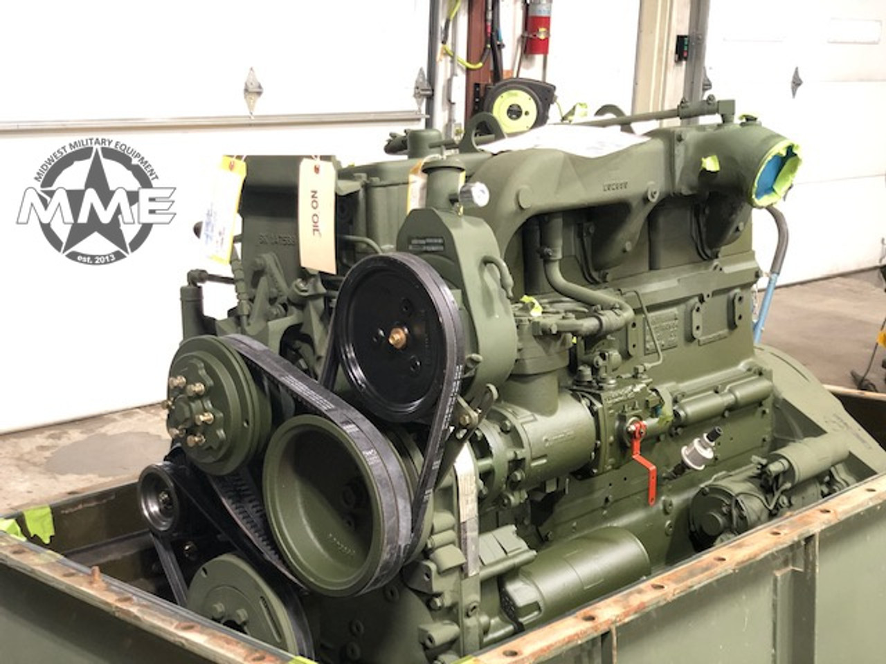 Complete Cummins NHC250 855ci Diesel Engine