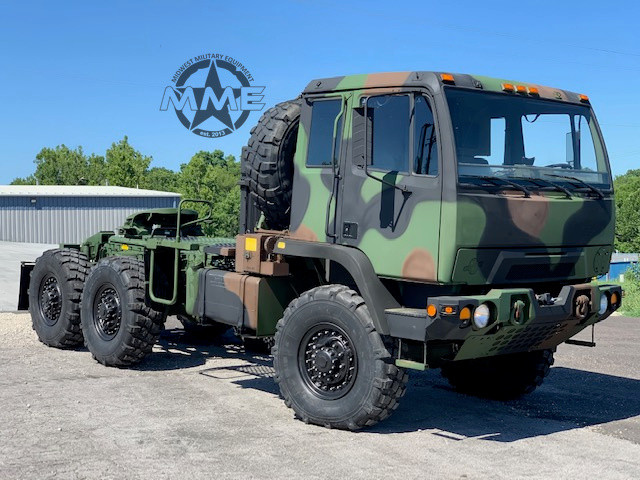 2004 Stewart & Stevenson M1088A1 5 Ton 6x6 Military Semi Truck