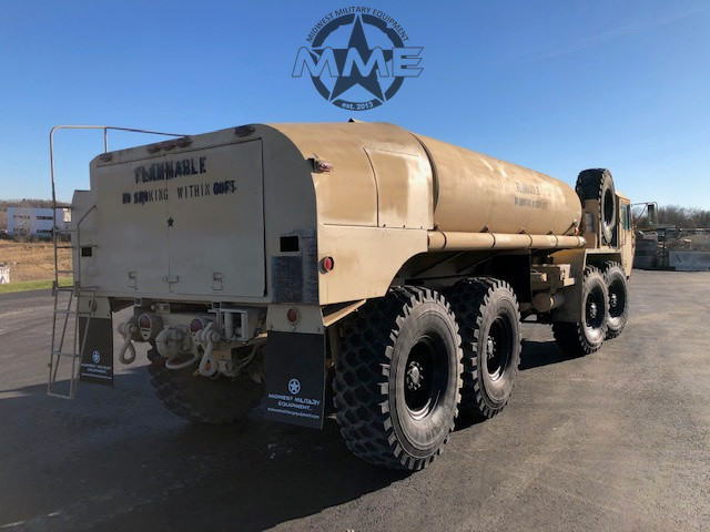Oshkosh M978 Hemtt Fuel Tanker Truck 8x8 With Factory Winch