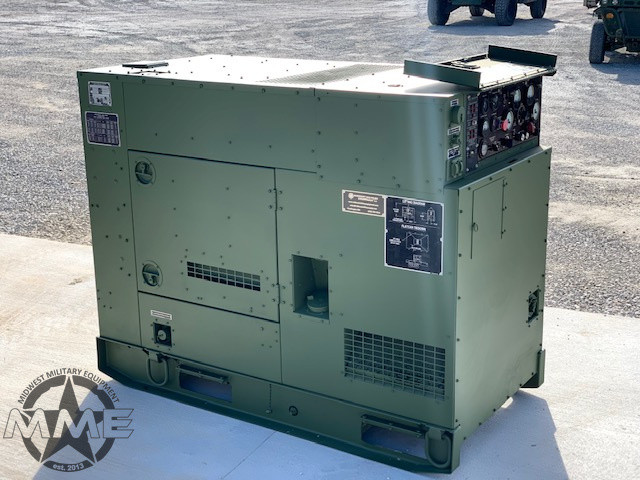 2006 15 KW MEP804A DIESEL MILITARY TACTICAL QUIET GENERATOR (36 Hours)