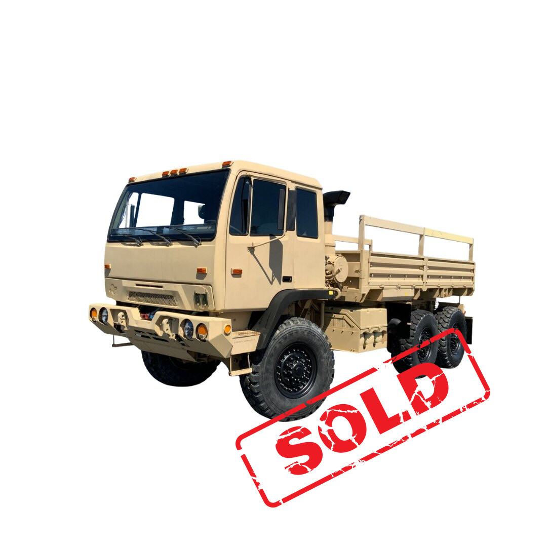 2002 Stewart & Stevenson M1083a1 MTV 5 Ton 6X6 Military Cargo