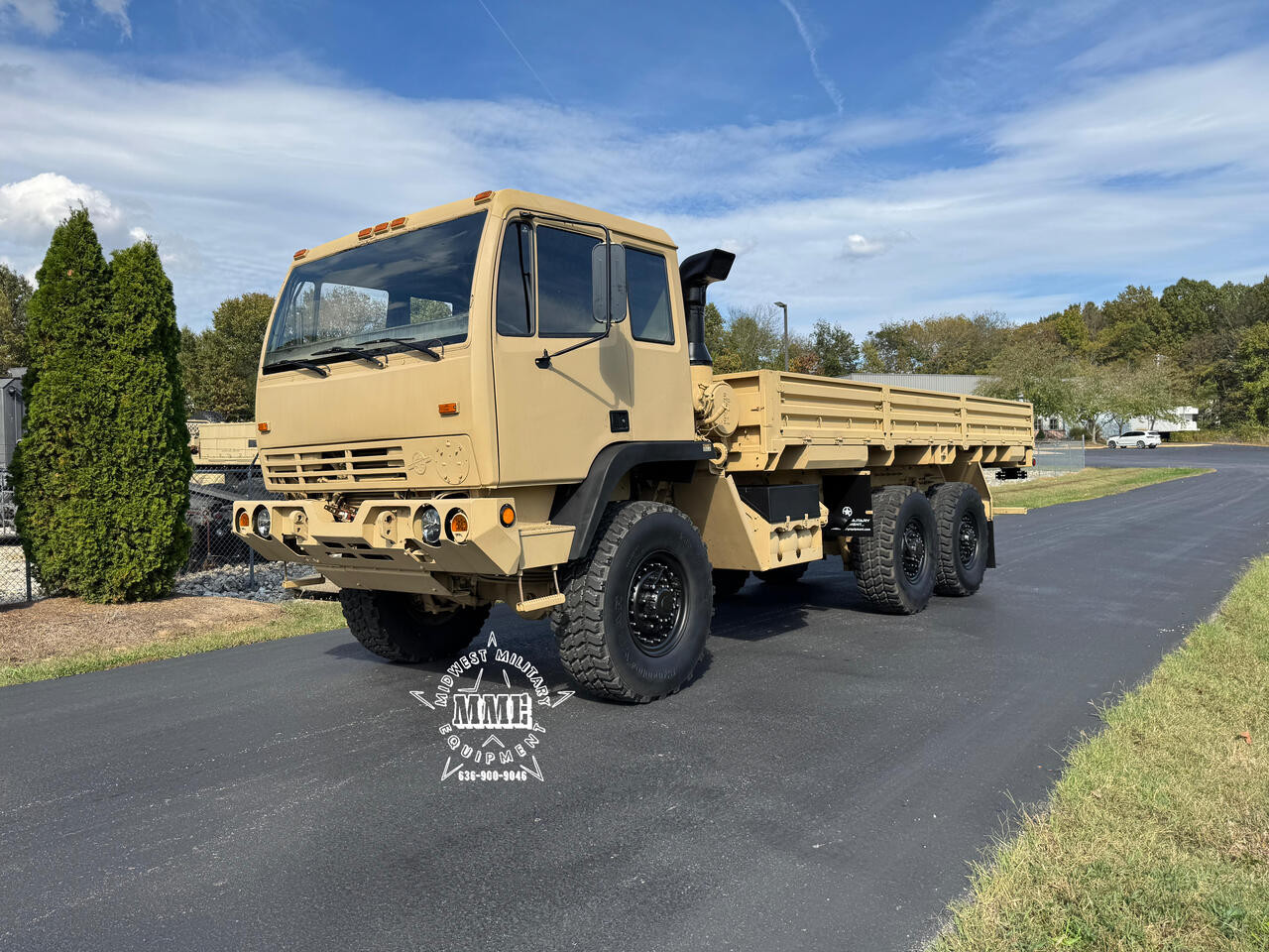 2004 Oshkosh M1085A1 MTV 6x6 Long Wheel Base Cargo Truck
