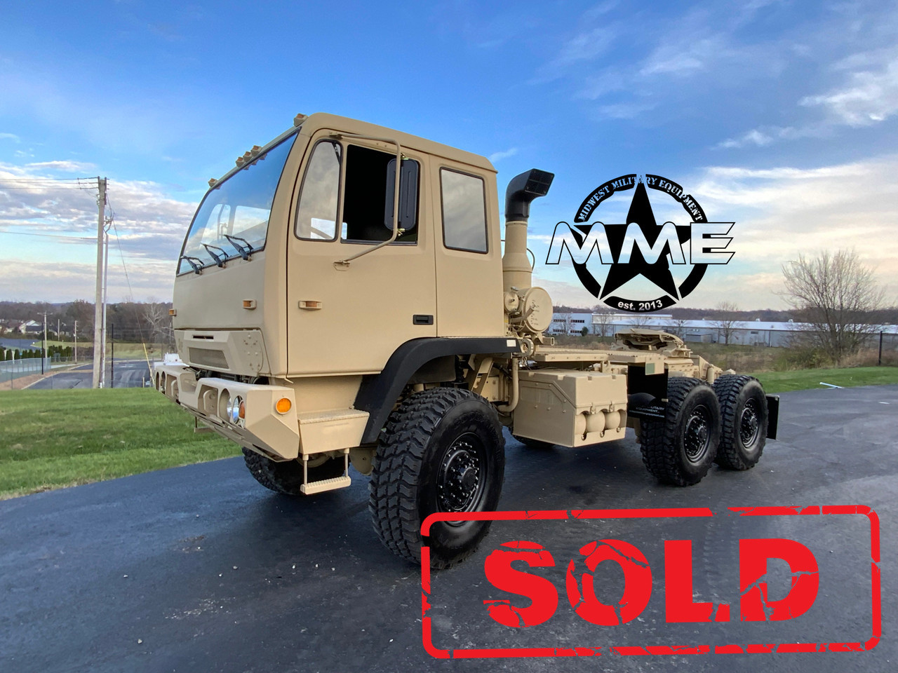 2000 Stewart & Stevenson M1088A1 5 Ton 6 x 6 Military Truck