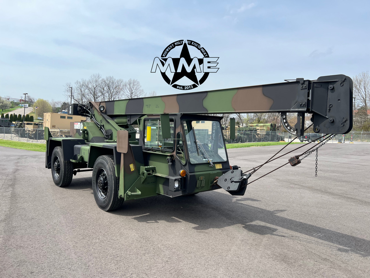 Koehring LRT 110 7.5 Ton Capacity 4X4 Rough Terrain Crane