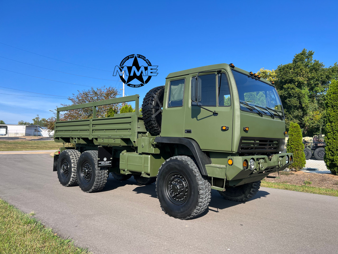 2003 Stewart & Stevenson M1083a1 MTV 5 Ton 6 X 6 Military Cargo Truck