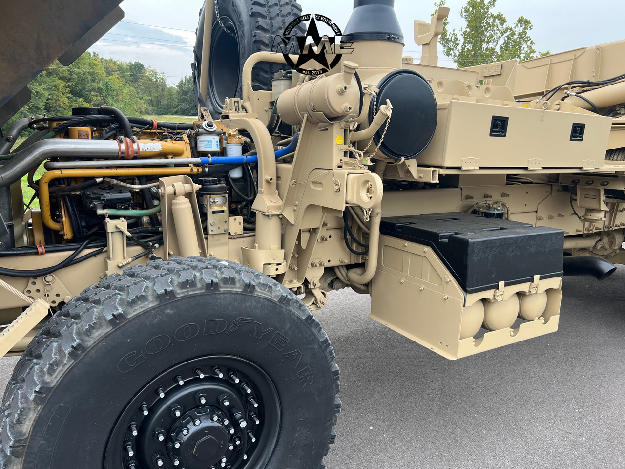 1994 Stewart & Stevenson M1089 Military 6x6 Wrecker Truck