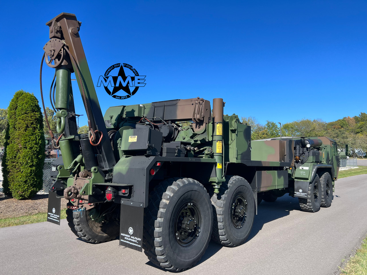 2010 Oshkosh MK15 8X8 Recovery / Wrecker Truck