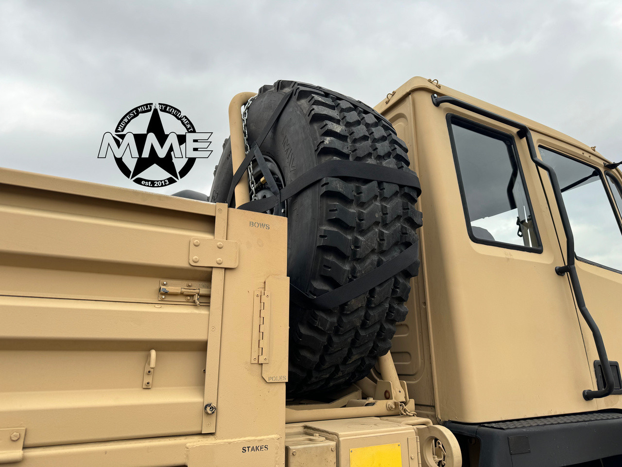 2006 STEWART & STEVENSON M1084A1 6X6 5 Ton Cargo TRUCK W / REAR