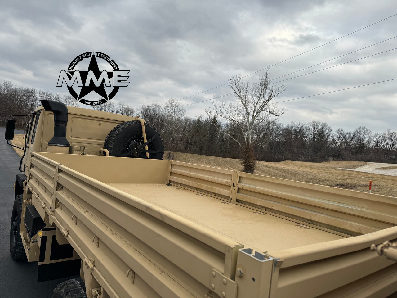2006 STEWART & STEVENSON M1084A1 6X6 5 Ton Cargo TRUCK W / REAR