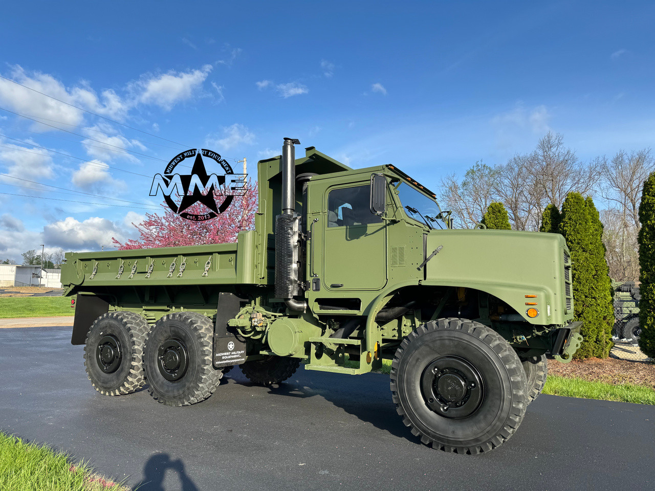 2001 Oshkosh MK23 MTVR 7 Ton 6x6 Cargo Truck .