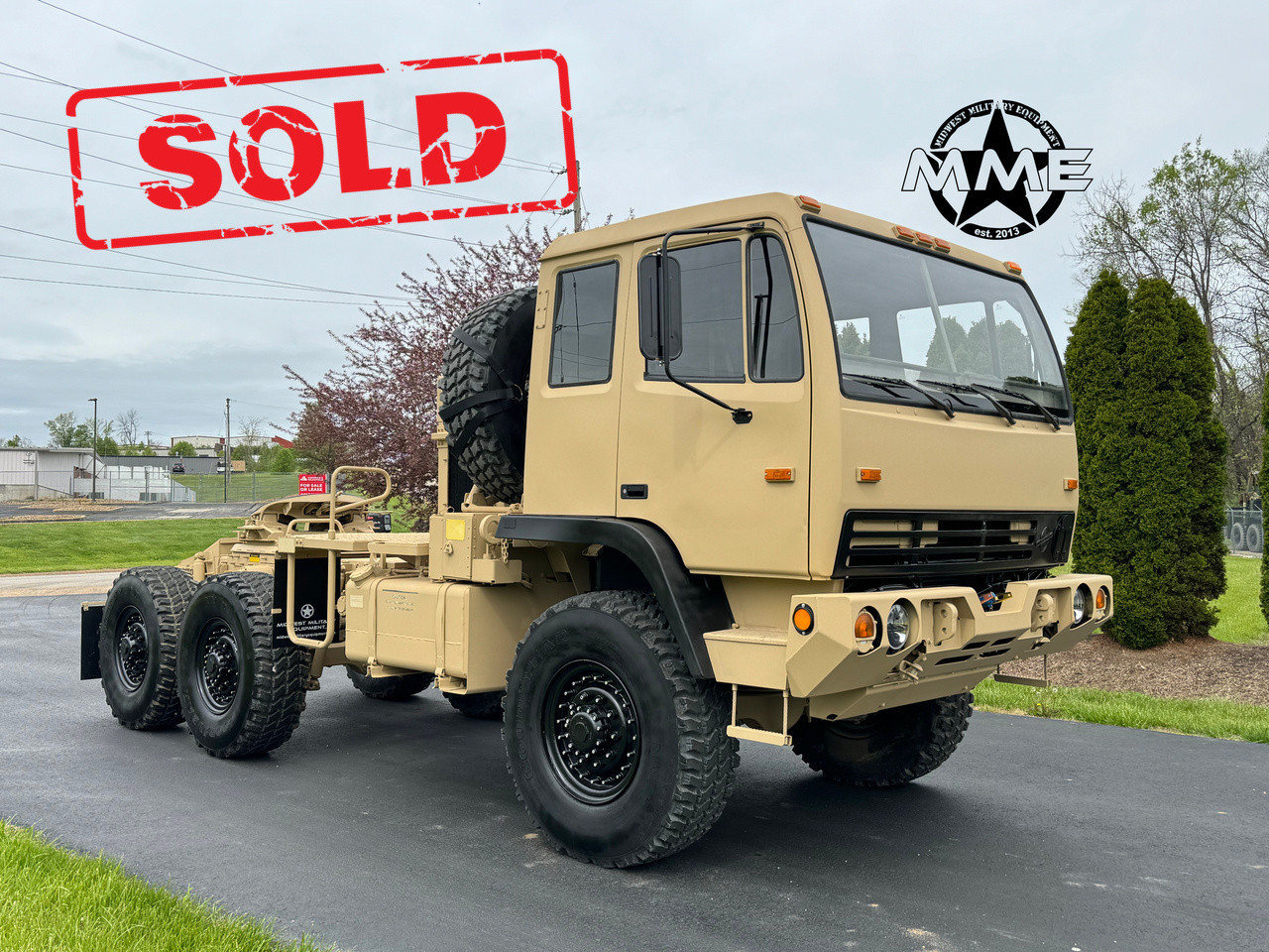2003 Stewart & Stevenson M1088A1 5 Ton 6 x 6 Military Truck