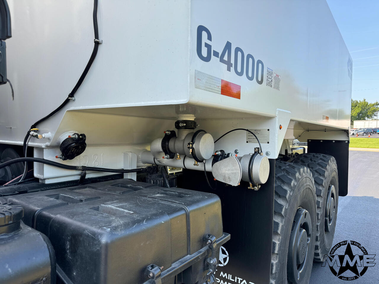 2001 Oshkosh MK23 MTVR 7 Ton 6x6 Cargo Truck .