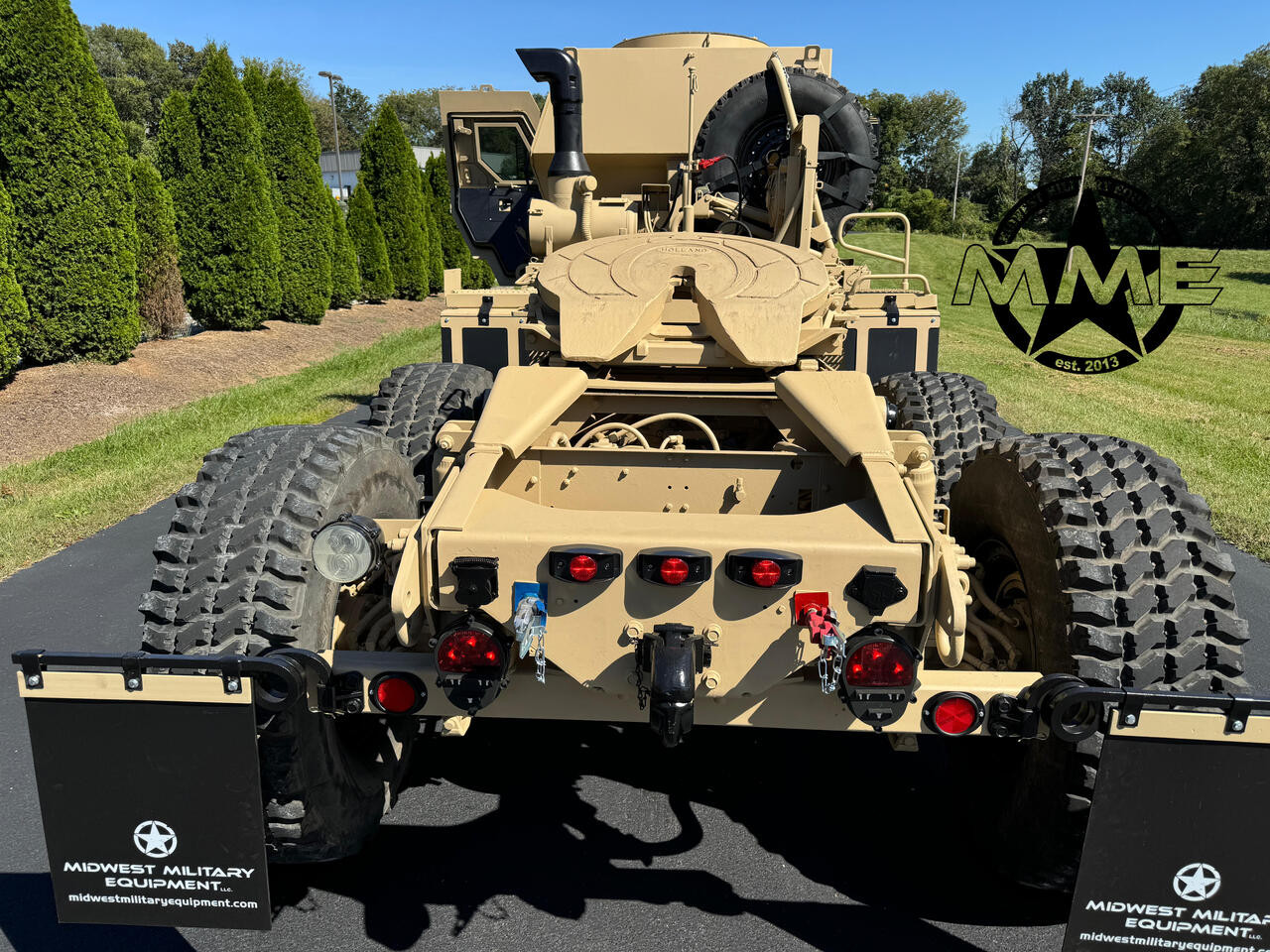 1998 Stewart & Stevenson M1088 Armored 6x6 Semi Tractor Truck
