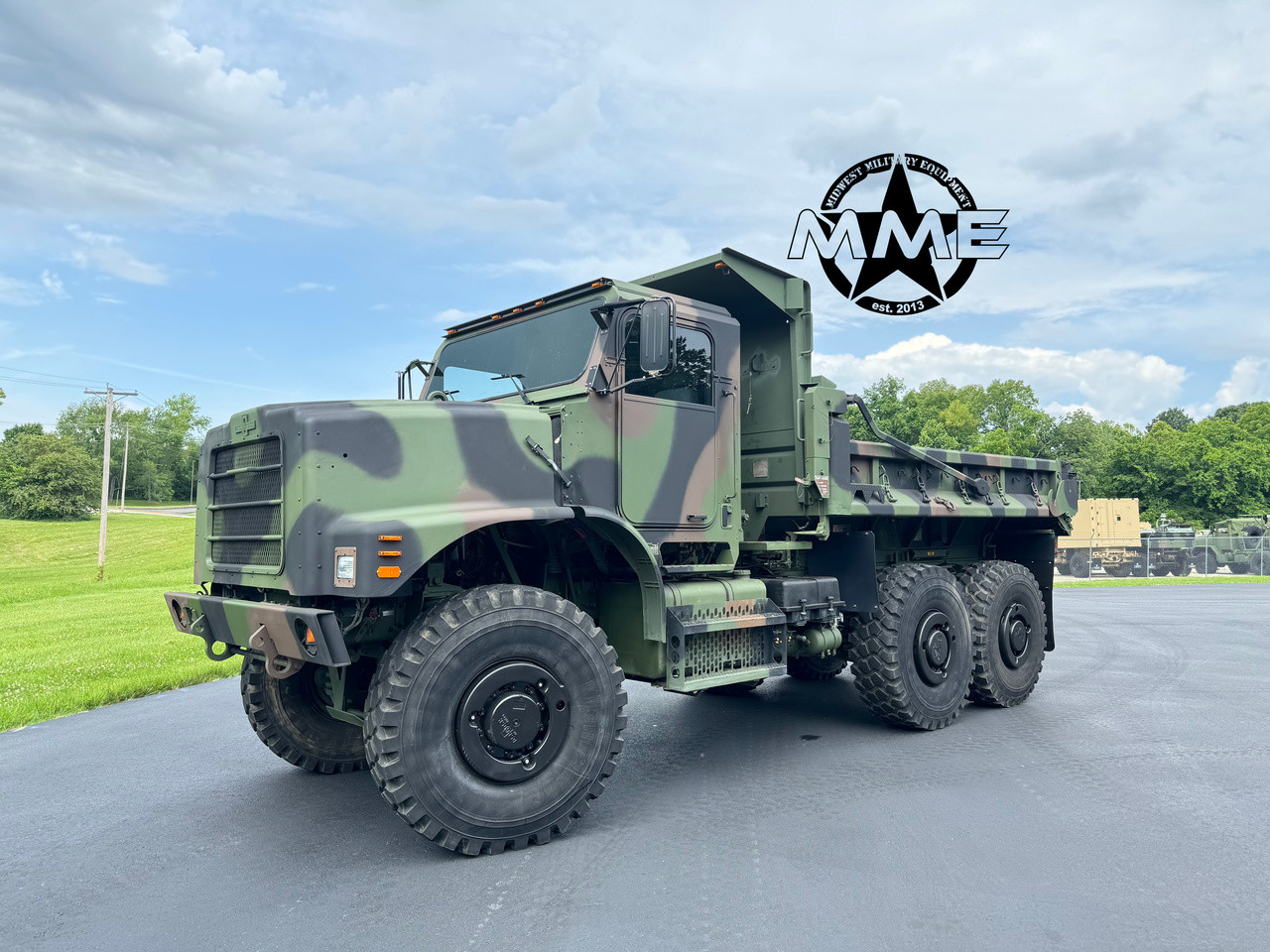 2001 Oshkosh MK23 MTVR 7 Ton 6x6 Cargo Truck .