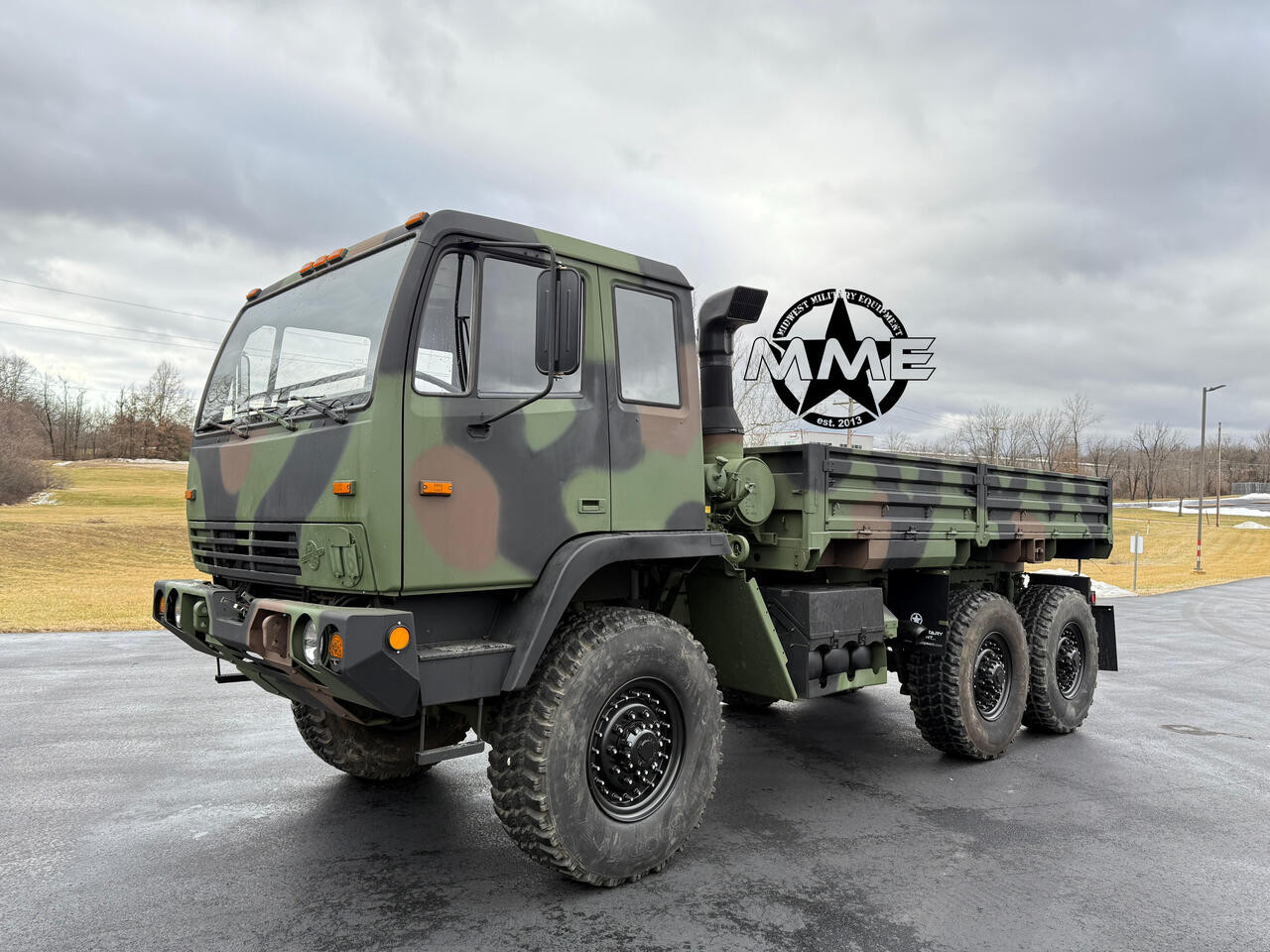 2003 Stewart & Stevenson M1083a1 MTV 5 Ton 6 X 6 Military Cargo