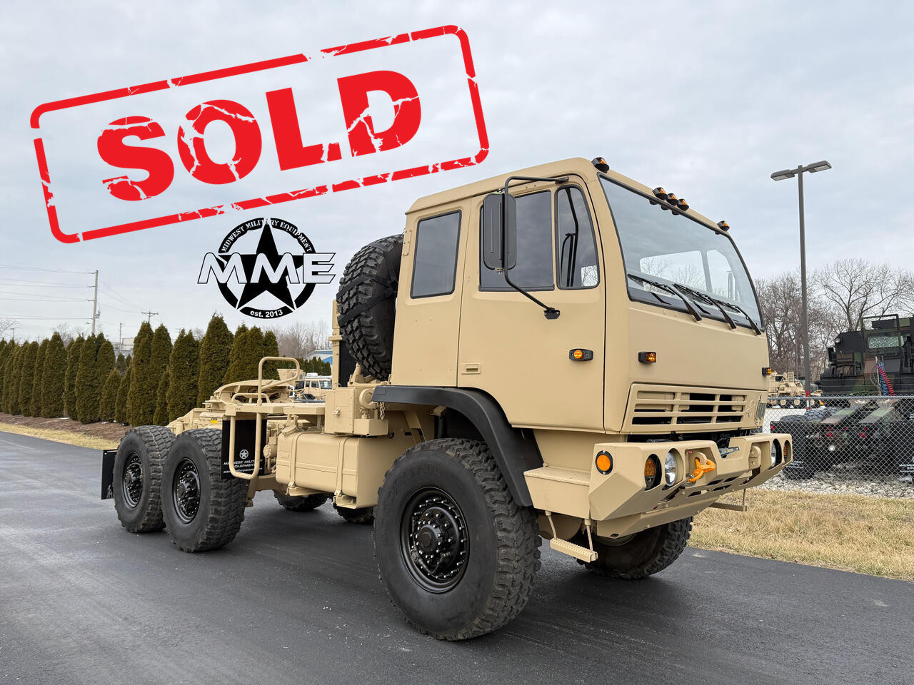 2003 Stewart & Stevenson M1088A1 5 Ton 6 x 6 Military Truck