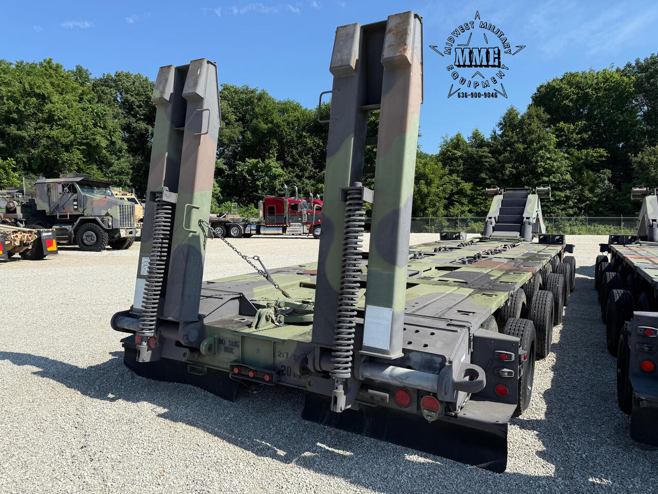 M1000 70 Ton Heavy Equipment Transporter Trailer