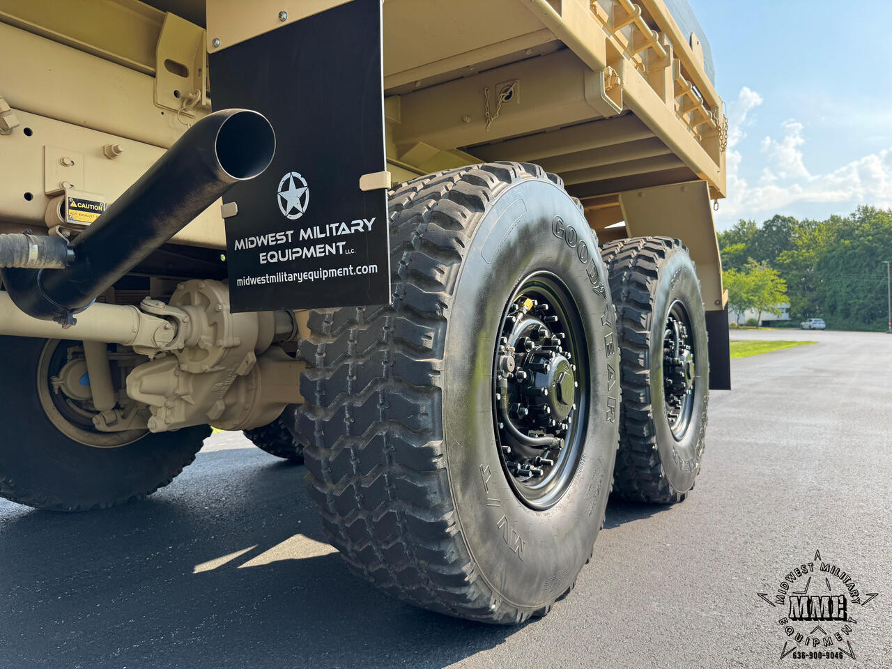 1995 Stewart Stevenson M1090 5-Ton MTV 6x6 Dump Truck