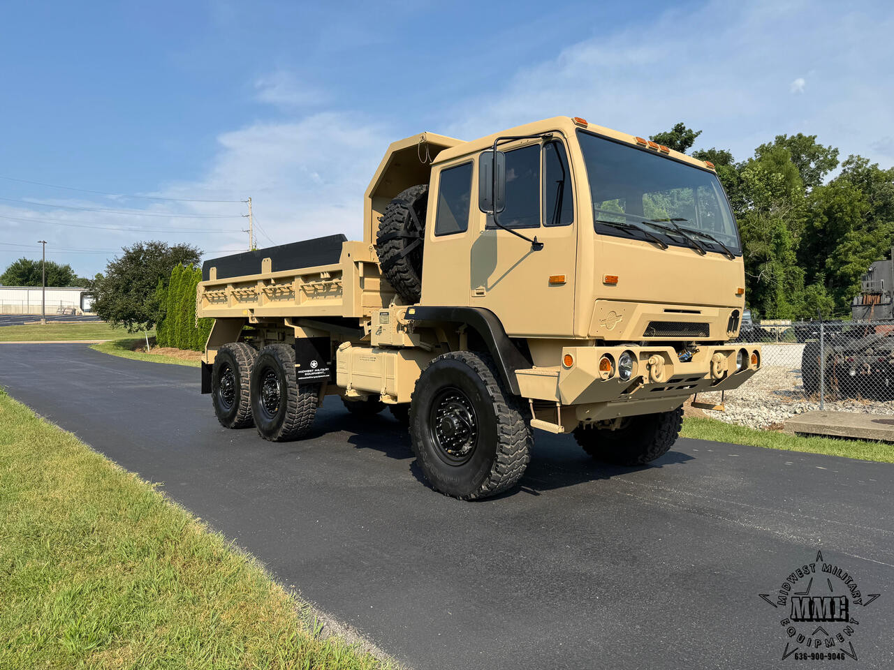 1995 Stewart Stevenson M1090 5-Ton MTV 6x6 Dump Truck