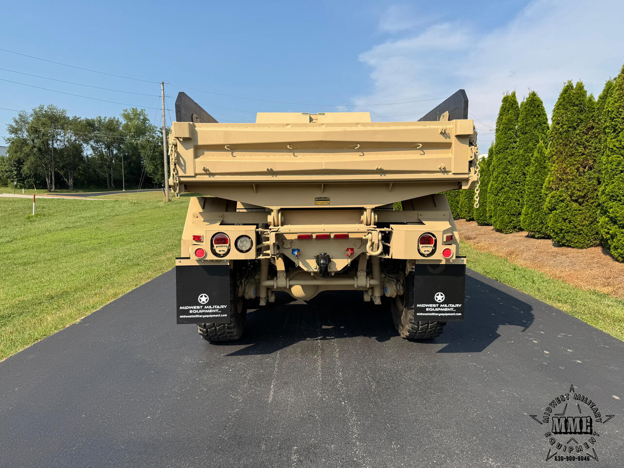 1995 Stewart Stevenson M1090 5-Ton MTV 6x6 Dump Truck