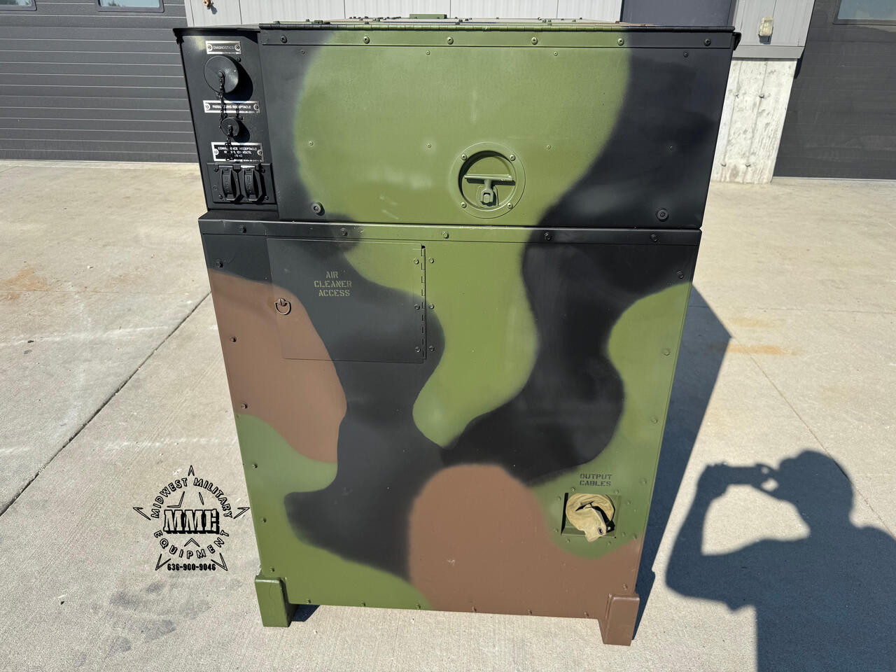 2006 15 KW MEP-804A DIESEL MILITARY TACTICAL QUIET GENERATOR (36 