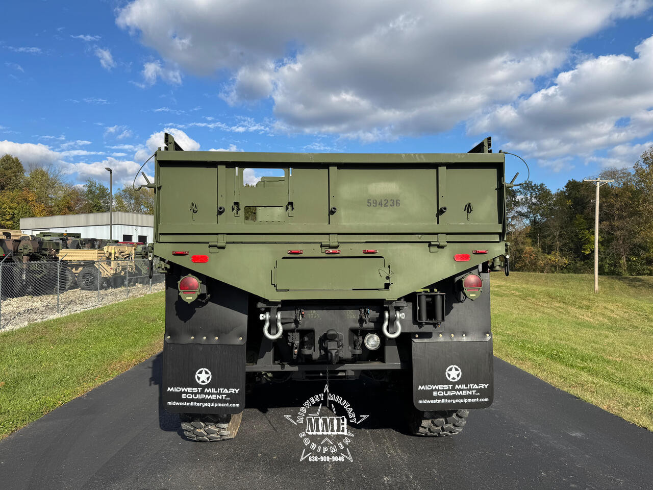 2016 Oshkosh MK23 7 Ton MTVR 6x6 Cargo Truck