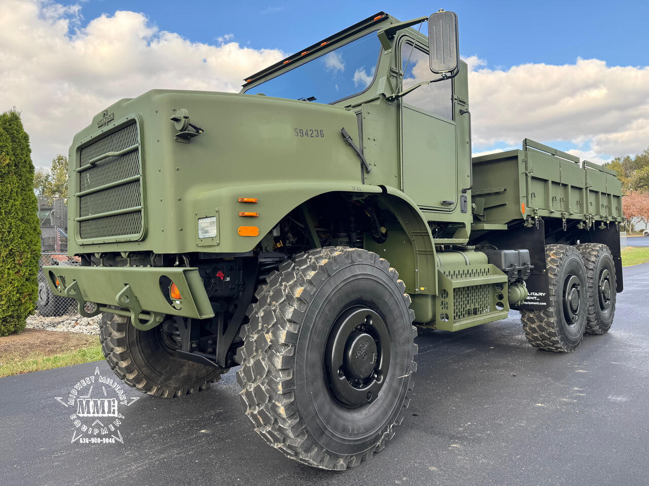 2016 Oshkosh MK23 7 Ton MTVR 6x6 Cargo Truck
