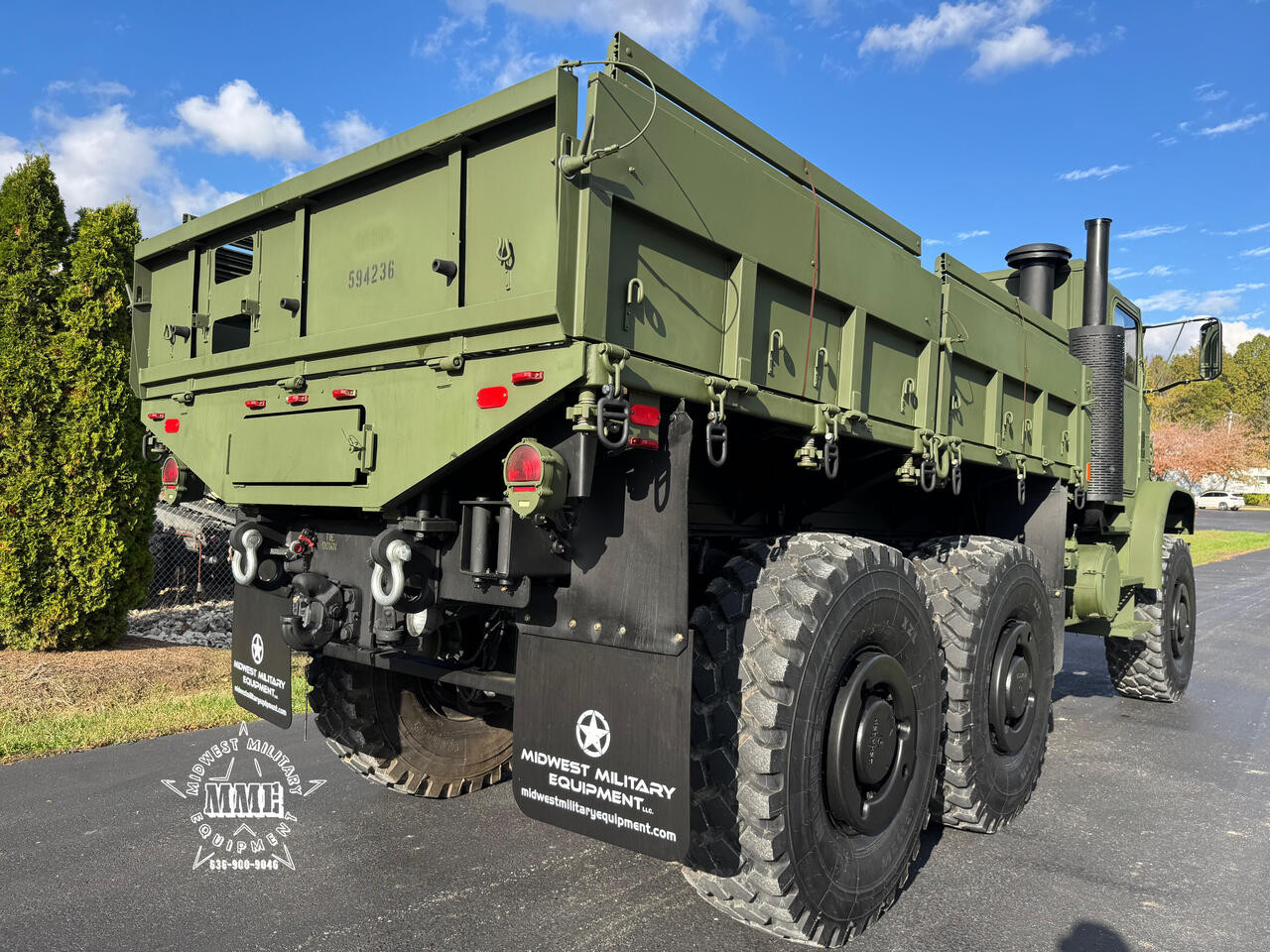 2016 Oshkosh MK23 7 Ton MTVR 6x6 Cargo Truck