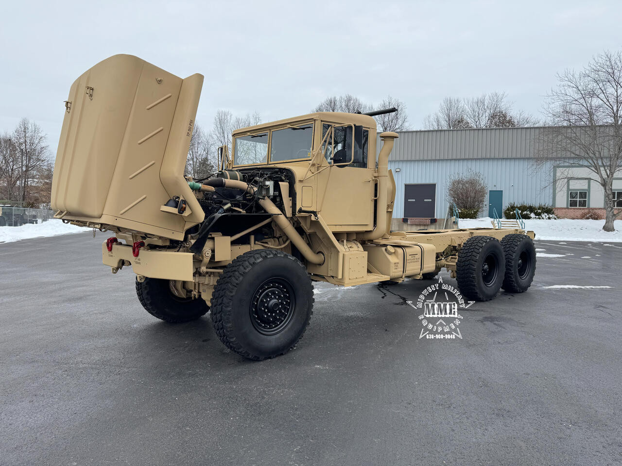 Highly Customized Bobbed M931A2 5 Ton 4X4 Truck