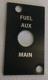 NAMEPLATE AUX FUEL SWITCH