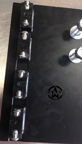 4-GANG ROCKER SWITCH PANEL With SWITCHES for Humvee