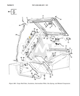 GAS SPRING PRIMARY DOOR